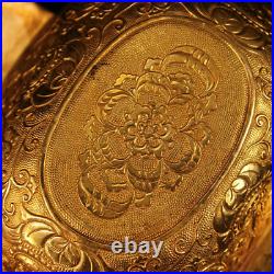 5.3 Collect Chinese Bronze Gilding Decorative Pattern Statues