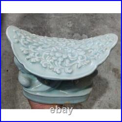 8.6 China Song Lake Field Kiln Porcelain Lovable Boy Decorative Pattern Pillow