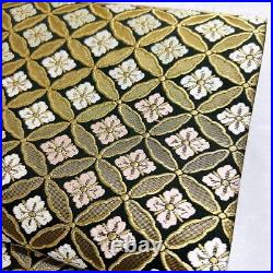 Auspicious Chinese pattern Fukuro obi Kimono Belt Unused