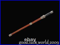 Boutique Chinese Longquan Weapons Double Mace Pattern Steel Copper Fitting #1200