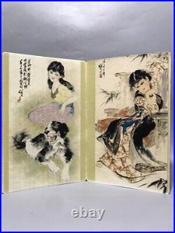 Chinese Collectible Exquisite Figures Story Pattern Picture album 2394