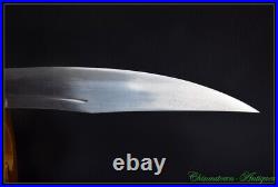 Chinese Dao Ming Qing Sword Pattern Steel Full Tang Blade Sharp Battle Ready4324