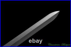 Chinese Imperial Sword Pattern Steel Full Tang Blade Sharp Battle Ready #4231