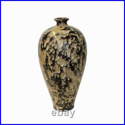 Chinese Jizhou Ware Brown Black Pattern Glaze Ceramic Jar Vase ws1568