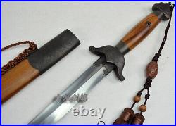 Chinese Martial Arts Tai-chi Sword Soft Sword Forged Pattern Steel Blade #3330