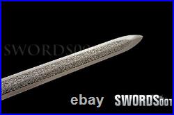 Chinese Sword Han Dynasty Jian Carbon Steel Blade Dragon Pattern Scabbard