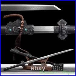 Chinese Sword kylin Tang Dao Pattern Steel Full Tang Sharp Battle Ready #4357