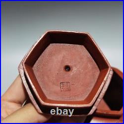 Chinese Yixing Zisha Clay Exquisite Hollow out Pattern Teapot Collection Tea Set
