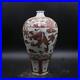Chinese-collection-porcelain-Color-Hand-Painted-Grass-dragon-pattern-Vase-3618-01-dc