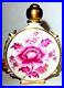Herend-Antique-Porcelain-Scent-Perfume-Bottle-Chinese-Rose-Gilt-Pattern-MINT-01-xduq