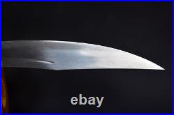 Martial Arts Broadsword Qi Jiguang Army Sword Pattern Steel Blade Sharp #4252