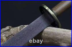Martial Arts KUNG-FU Broadsword Qi Jiguang Sword Pattern Steel Sharp Blade #4253